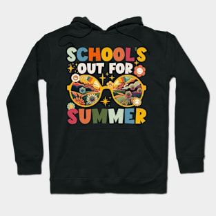 Retro Last Day of School's Out For Summer Hoodie